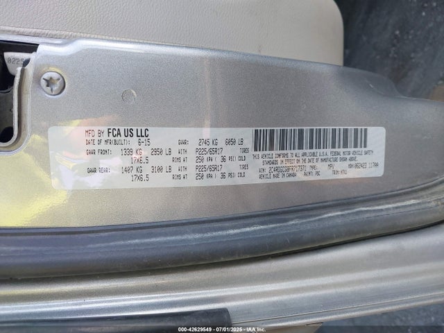 2C4RDGCG8FR717371 Dodge 2015
