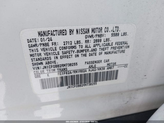 2024 NISSAN ARIYA JN1CF0BB2RM738255 Photo 8