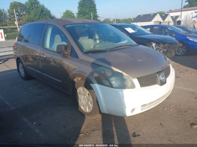 2004 NISSAN QUEST 5N1BV28U94N315719