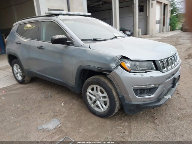 2021 Jeep Compass Sport 4x4 მანქანა იყიდება აუქციონზე, vin: 3C4NJDAB8MT551795, აუქციონის ნომერი: 42630064