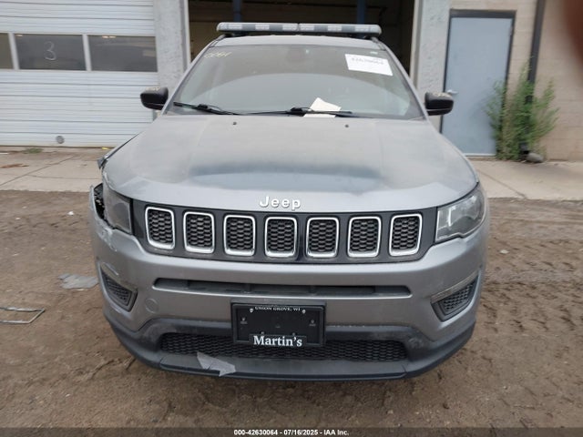 2021 Jeep Compass Sport 4x4 მანქანა იყიდება აუქციონზე, vin: 3C4NJDAB8MT551795, აუქციონის ნომერი: 42630064