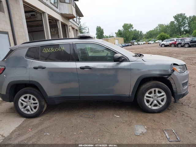 2021 Jeep Compass Sport 4x4 მანქანა იყიდება აუქციონზე, vin: 3C4NJDAB8MT551795, აუქციონის ნომერი: 42630064