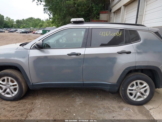 2021 Jeep Compass Sport 4x4 მანქანა იყიდება აუქციონზე, vin: 3C4NJDAB8MT551795, აუქციონის ნომერი: 42630064