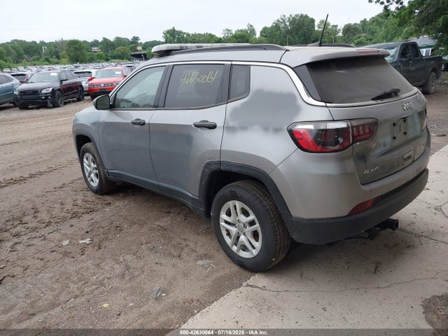 2021 Jeep Compass Sport 4x4 მანქანა იყიდება აუქციონზე, vin: 3C4NJDAB8MT551795, აუქციონის ნომერი: 42630064