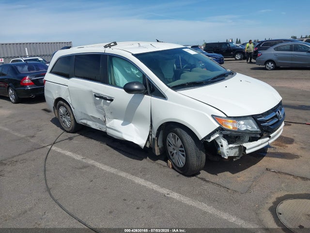 Auction sale of the 2014 Honda Odyssey Lx, vin: 5FNRL5H24EB041161, lot number: 42630165