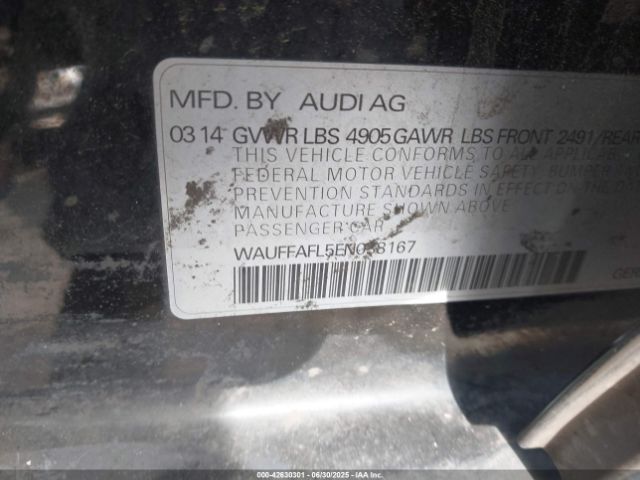 2014 AUDI A4 WAUFFAFL5EN038167 Photo 8
