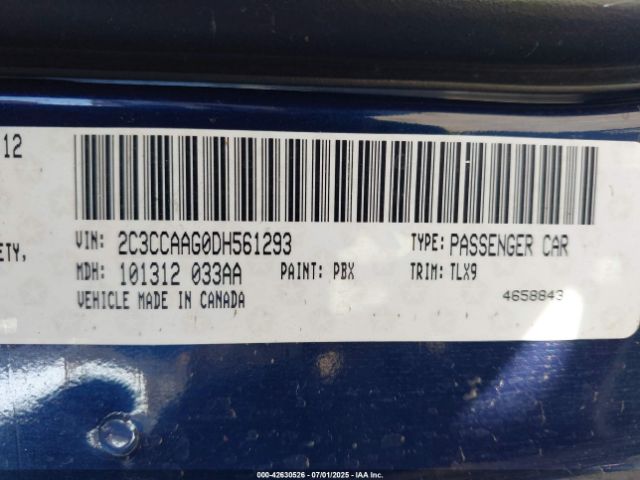 2013 CHRYSLER 300 2C3CCAAG0DH561293 Photo 8