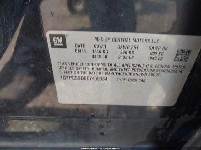 1G1PC5SB0E7469534 Chevrolet LUV