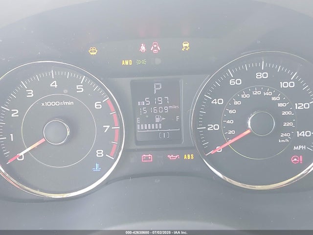JF2SJGUC2FH458069 Subaru 2.0l turbo u4