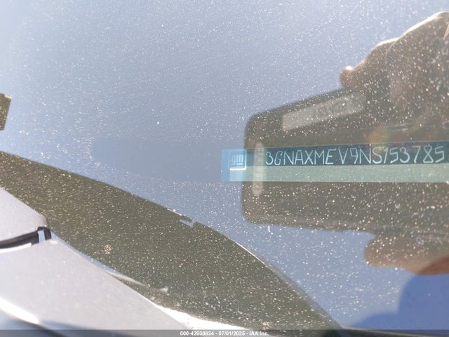 3GNAXMEV9NS153785 Chevrolet lyx