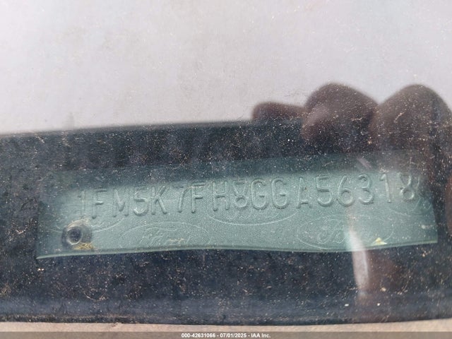 1FM5K7FH8GGA56318 Ford 2016
