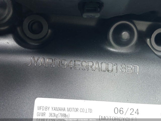 Yamaha 2024 2024 JYARN94E9RA001380 Image 10
