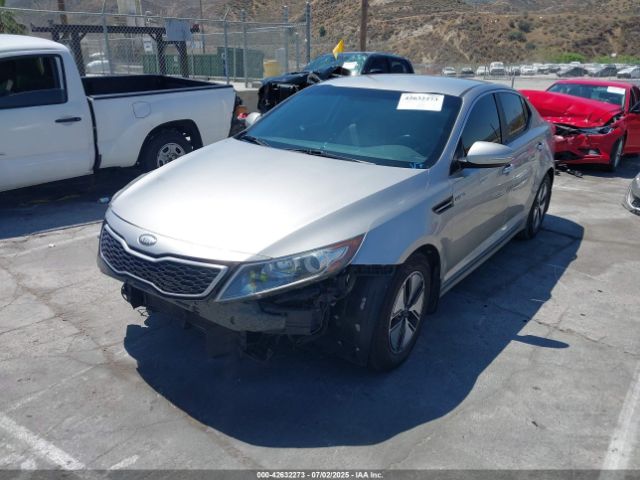 2013 KIA OPTIMA HYBRID KNAGM4AD8D5038626 Photo 1