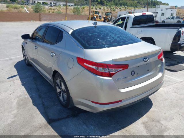 2013 KIA OPTIMA HYBRID KNAGM4AD8D5038626 Photo 2