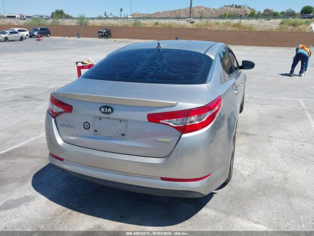 2013 KIA OPTIMA HYBRID KNAGM4AD8D5038626 Photo 3