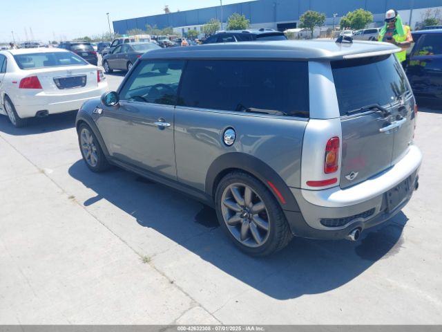 2009 MINI COOPER S CLUBMAN WMWMM33519TP72451 Photo 2