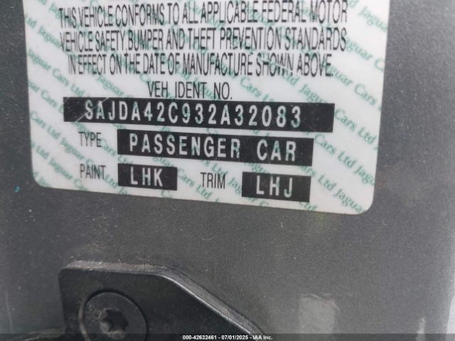 2003 JAGUAR XK8 SAJDA42C932A32083 Photo 8