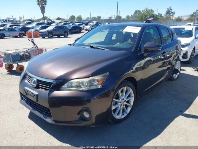 2012 LEXUS CT 200H JTHKD5BH9C2062310 Photo 1