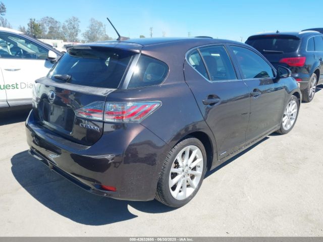 2012 LEXUS CT 200H JTHKD5BH9C2062310 Photo 3