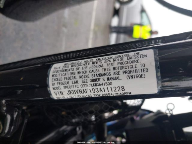 2003 KAWASAKI VN1500 JKBVNAE193A111228 Photo 9