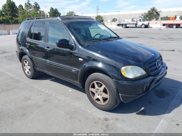2001 MERCEDES-BENZ ML 320 4JGAB54E61A270780