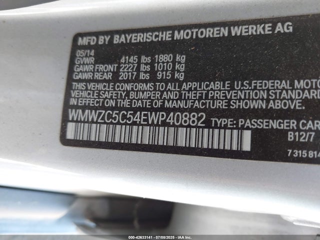 2014 MINI COUNTRYMAN WMWZC5C54EWP40882 Photo 8