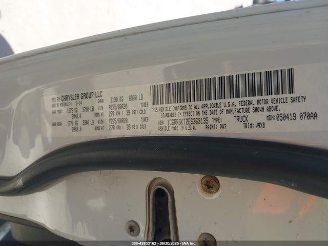 RAM 1500 2014 1C6RR6KT2ES363135 Image 9