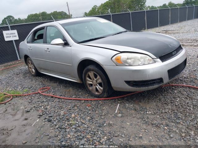 Продажа на аукционе авто 2012 Chevrolet Impala Ls, vin: 2G1WF5E35C1267838, номер лота: 42633208