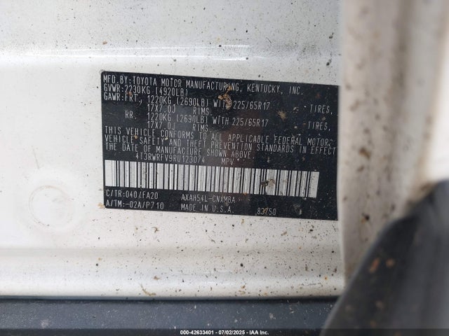 Toyota a25a-fxs 2024 4T3RWRFV9RU123074 Image 9