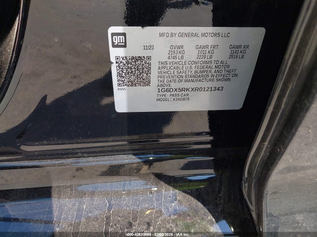 2024 CADILLAC CT5 1G6DX5RKXR0121343 Photo 8