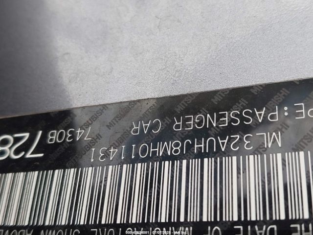 2021 MITSUBISHI MIRAGE ML32AUHJ8MH011431 Photo 8