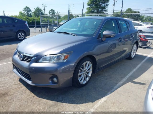 2012 LEXUS CT 200H JTHKD5BH5C2060652 Photo 1