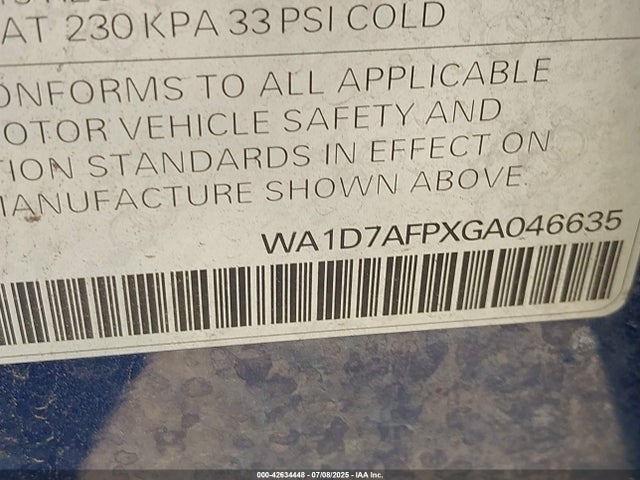2016 AUDI Q5 WA1D7AFPXGA046635 Photo 8