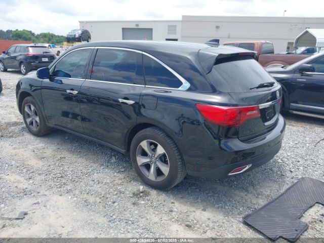 2015 ACURA MDX 5FRYD3H22FB013579 Photo 2