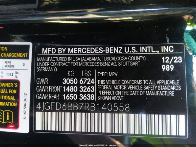 2024 MERCEDES-BENZ AMG GLE 53 COUPE 4JGFD6BB7RB140558 Photo 8