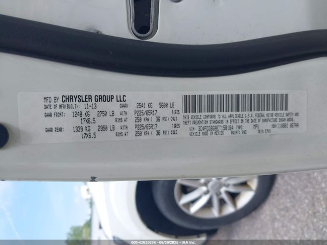 2014 DODGE JOURNEY 3C4PDDBG8ET158164 Photo 8