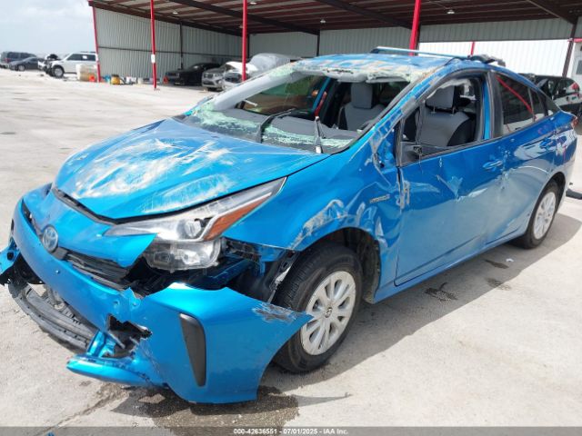 2021 TOYOTA PRIUS JTDKAMFU7M3141627 Photo 1