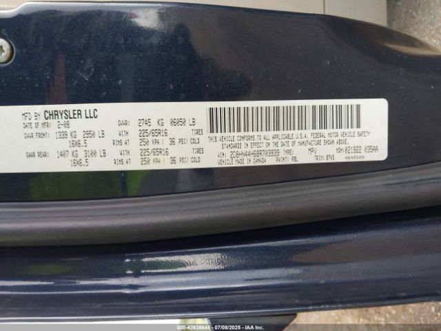 2008 DODGE GRAND CARAVAN 2D8HN44H68R703939 Photo 8