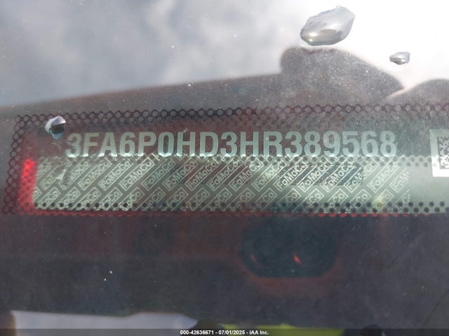 Ford Fusion 2017 3FA6P0HD3HR389568 Image 9