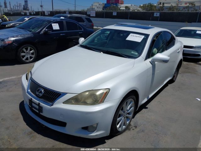2010 LEXUS IS 250 JTHBF5C25A5124737 Photo 1