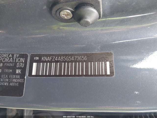 KNAFZ4A85G5473656 KIA gdi nu