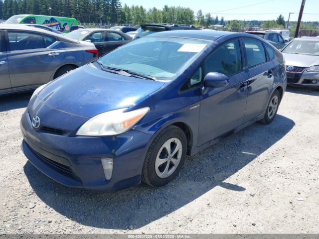 2014 TOYOTA PRIUS JTDKN3DU7E1742714 Photo 1