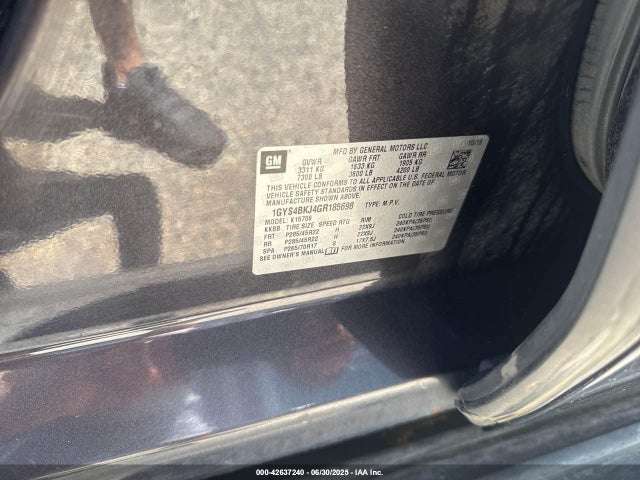 2016 CADILLAC ESCALADE 1GYS4BKJ4GR185698 Photo 8
