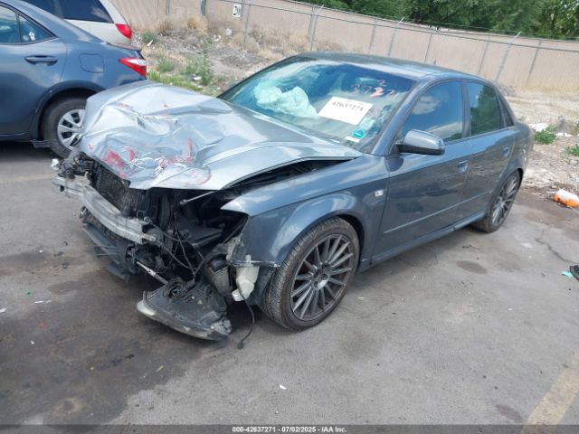 2008 AUDI A4 WAUEF78E98A158420 Photo 1