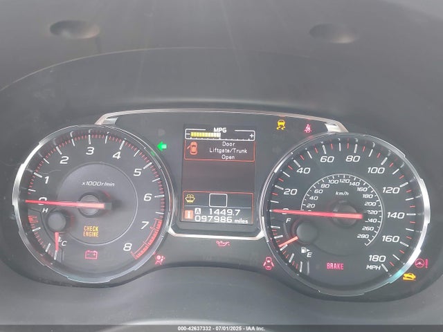 JF1VA1C60K9823685 Subaru dib