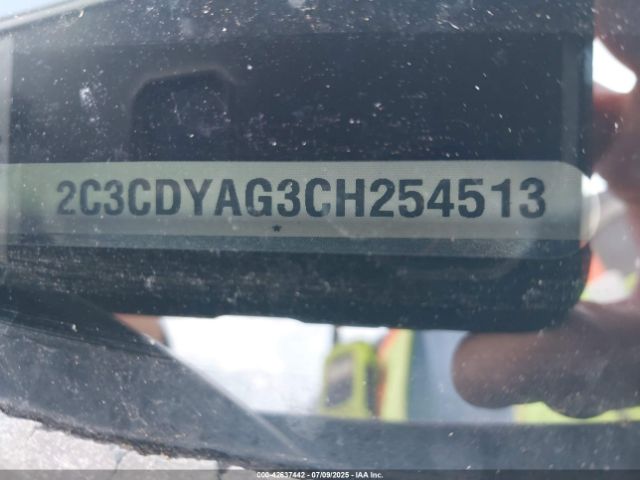 2012 DODGE CHALLENGER 2C3CDYAG3CH254513 Photo 8