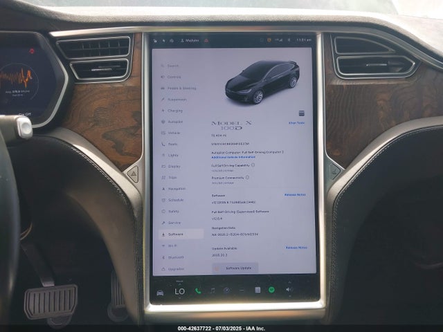 5YJXCBE20HF053791 Tesla MODEL X