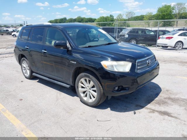 2008 TOYOTA HIGHLANDER HYBRID JTEEW44A082010442
