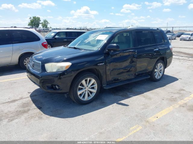 2008 TOYOTA HIGHLANDER HYBRID JTEEW44A082010442 Photo 1