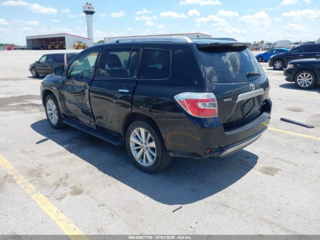 2008 TOYOTA HIGHLANDER HYBRID JTEEW44A082010442 Photo 2